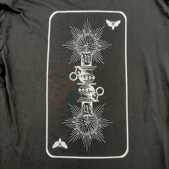 Suffer Well Black Long Sleeve T Shirt Crew Neck Cotton‎ Oversized Style 2XL - Picture 6 of 8